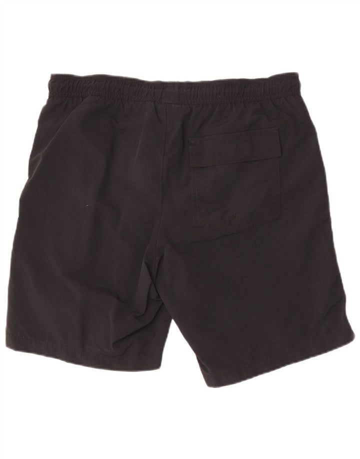 Champion Mens Graphic Swimming Shorts Medium  Black Polyamide