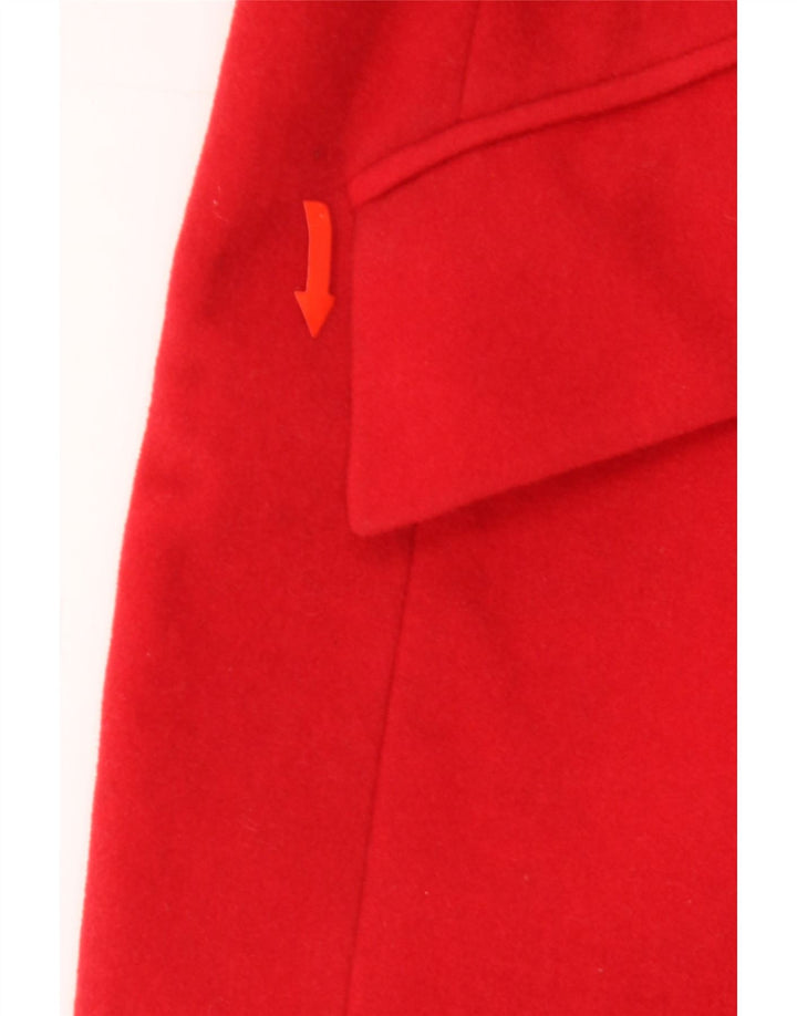 JEAN PAUL Womens Overcoat UK 12 Medium Red Vintage Jean Paul and Second-Hand Jean Paul from Messina Hembry 