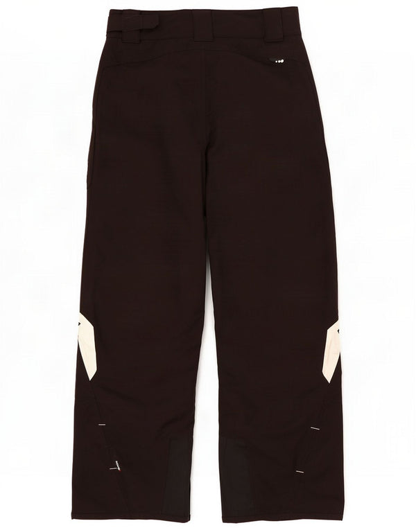 Wed'Ze Mens Straight Cargo Trousers Large W34 L32 Black Colourblock