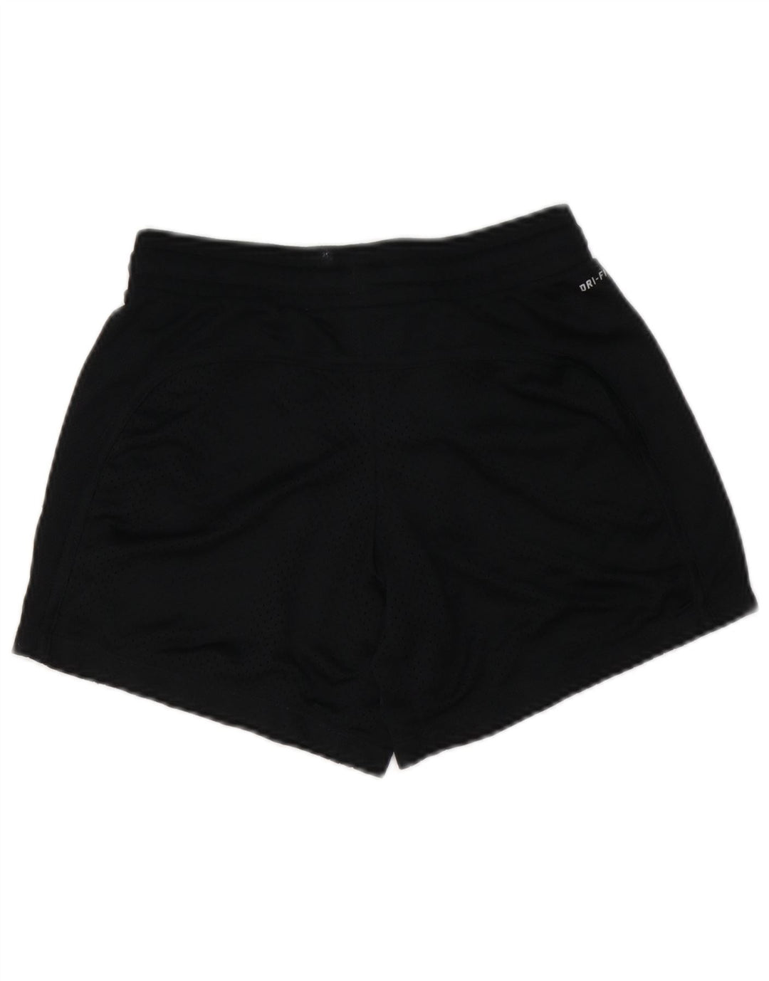 NIKE Womens Dri Fit Sport Shorts UK 6 XS Black Polyester