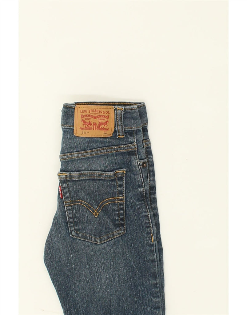 LEVI'S Boys 511 Slim Jeans 5-6 Years W24 L20 Blue Cotton | Vintage Levi's | Thrift | Second-Hand Levi's | Used Clothing | Messina Hembry 