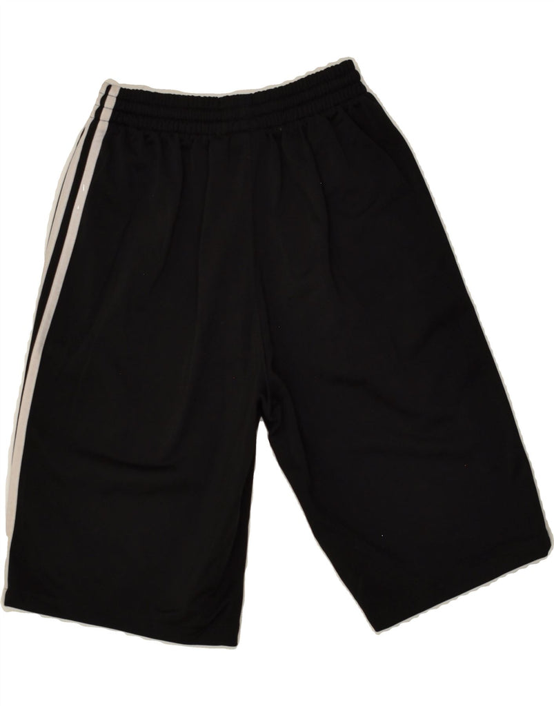 ADIDAS Boys Sport Shorts 13-14 Years Black Polyester | Vintage Adidas | Thrift | Second-Hand Adidas | Used Clothing | Messina Hembry 