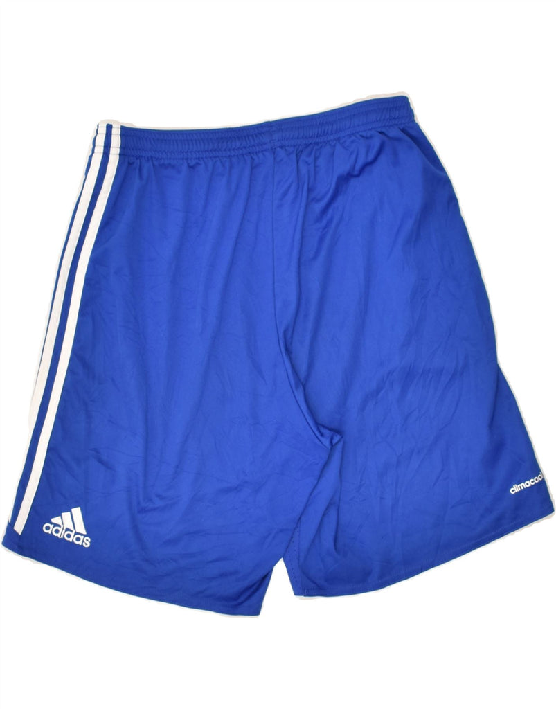 ADIDAS Mens Climacool Sport Shorts Medium Blue Polyester | Vintage Adidas | Thrift | Second-Hand Adidas | Used Clothing | Messina Hembry 