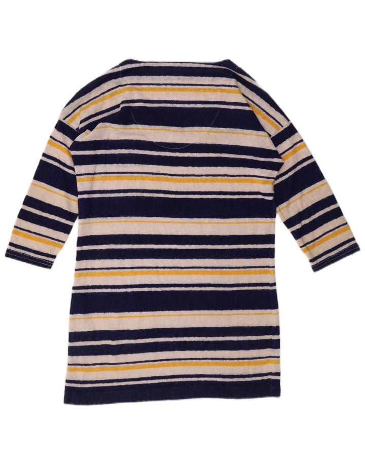 Marks & Spencer Womens 3/4 Sleeve Jumper Dress UK 10 Small Multicoloured