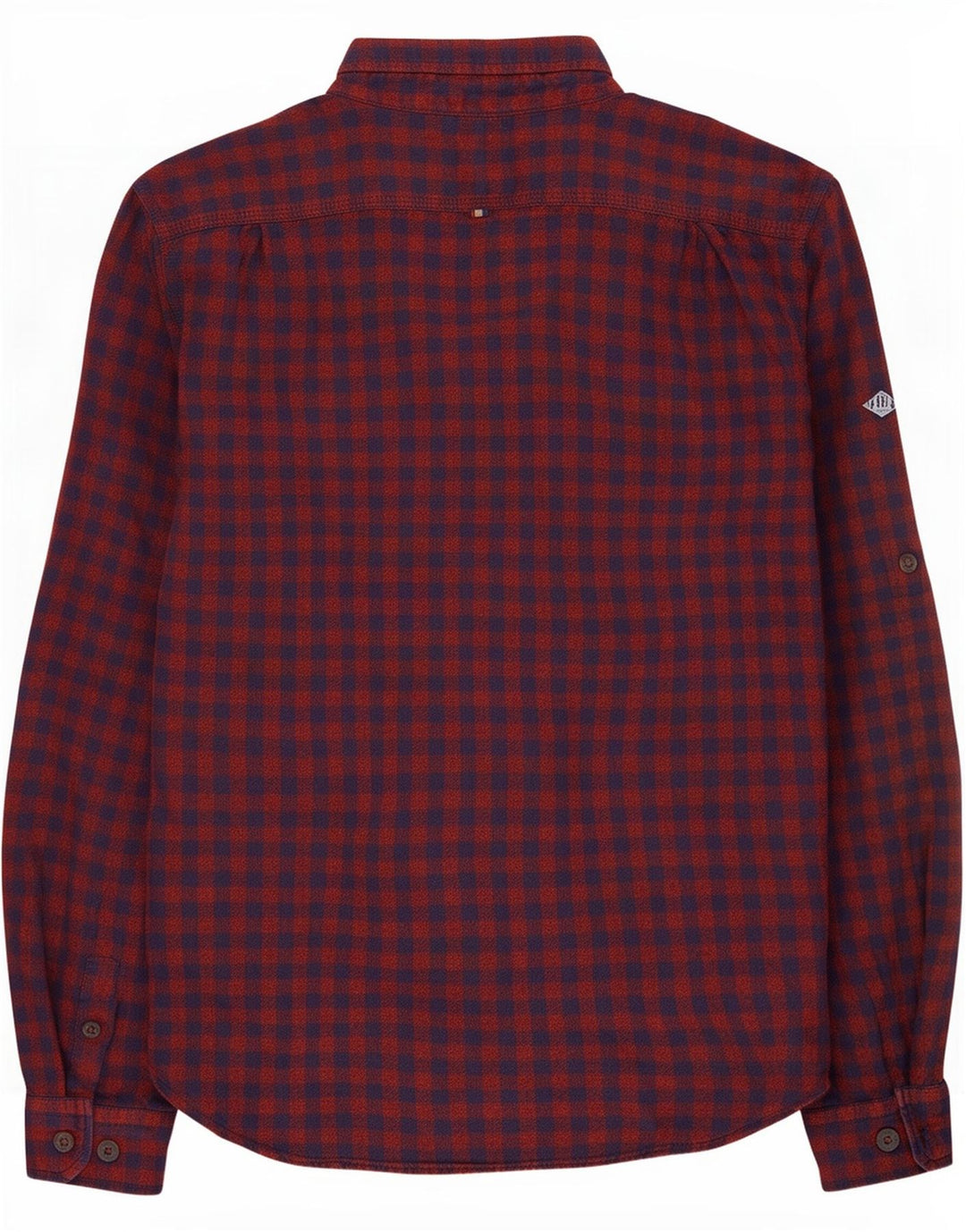 Superdry Mens Flannel Shirt XL Red Gingham Cotton