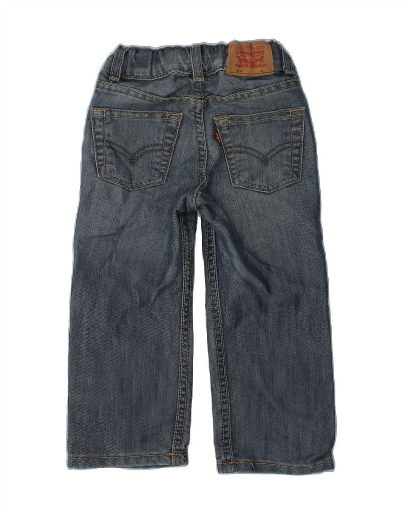 LEVI'S Baby Boys 514 Straight Jeans 18-24 Months W18 L14 Blue Cotton | Vintage Levi's | Thrift | Second-Hand Levi's | Used Clothing | Messina Hembry 