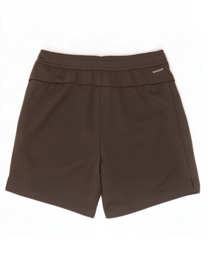 Adidas Mens Aeroready Regular Fit Sport Shorts Medium Grey Polyester