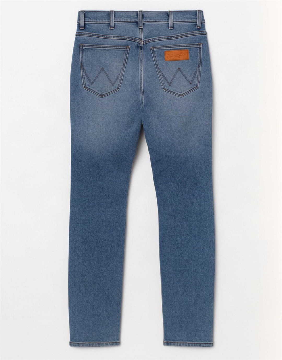 Wrangler Mens Larston Slim Jeans W28 L32 Blue Cotton