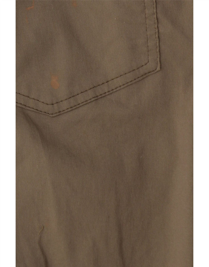 Wrangler Mens Straight Cargo Trousers W30 L30 Khaki Nylon