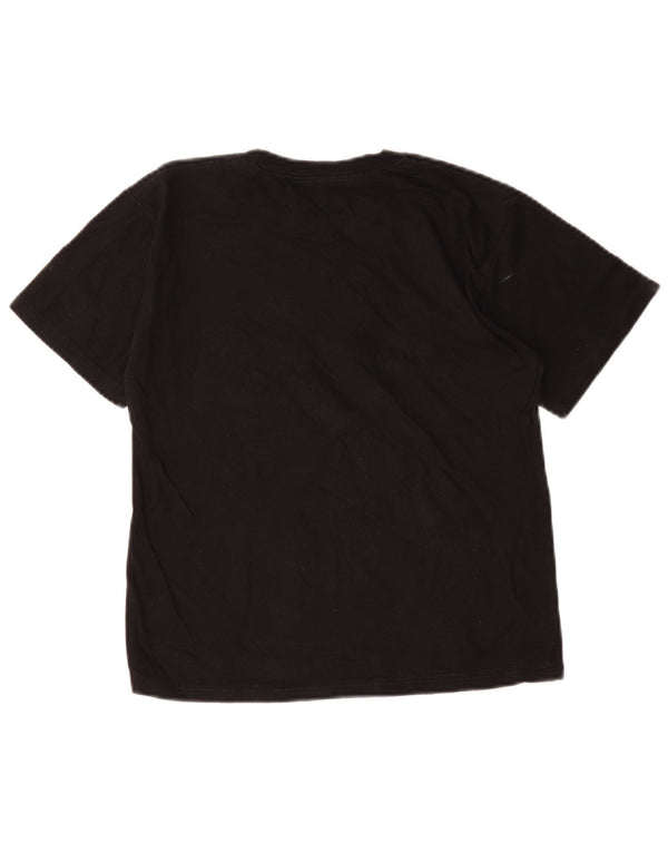 Hard Rock Cafe Boys London Graphic T-Shirt Top 11-12 Years Large Black