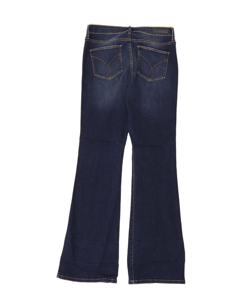 CALVIN KLEIN Womens Flared Jeans W30 L34 Navy Blue Cotton Vintage Calvin Klein and Second-Hand Calvin Klein from Messina Hembry 