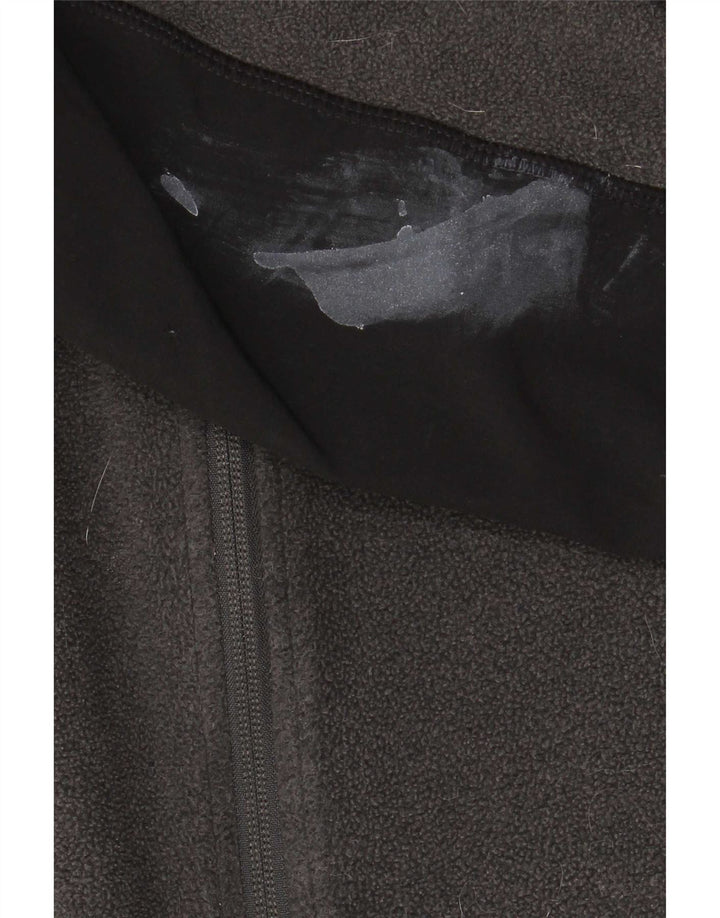 The North Face Mens Fleece Jacket UK 40 Large Grey Colourblock Polyester