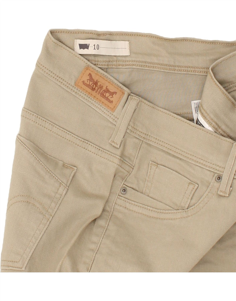 LEVI'S Womens Denim Shorts US 10 Large W30  Beige Cotton | Vintage Levi's | Thrift | Second-Hand Levi's | Used Clothing | Messina Hembry 