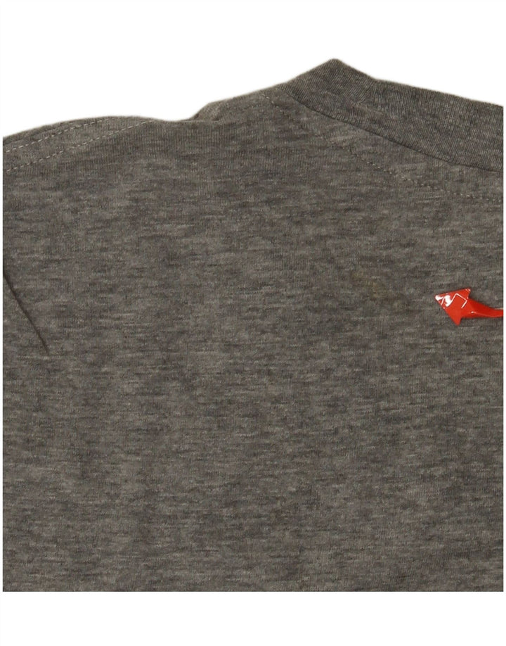 Champion Mens T-Shirt Top Large Grey Flecked