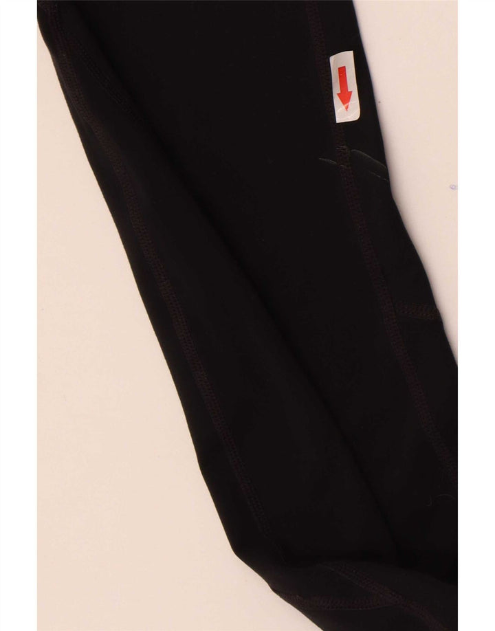 Gap Womens Leggings UK 10 Small  Black Polyester