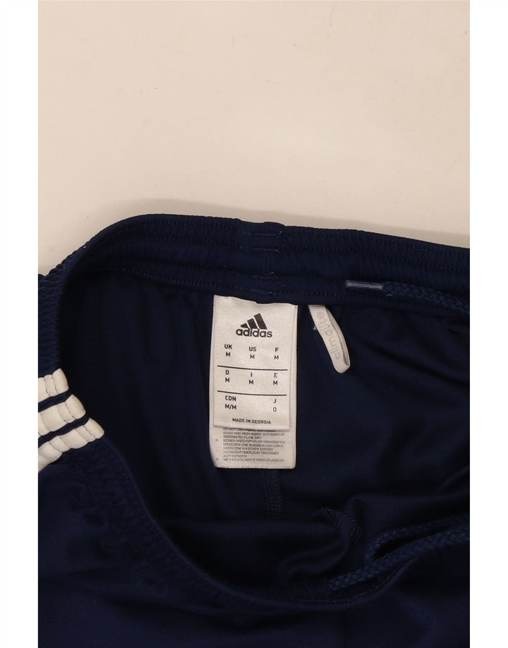 NIKE Mens Climalite Sport Shorts Medium Navy Blue Polyester