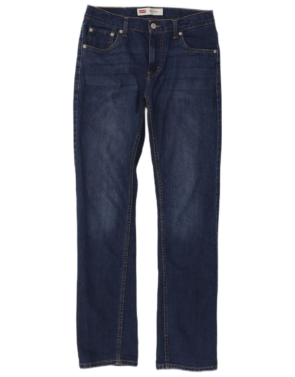 Levi's Boys 511 Slim Jeans 15-16 Years W30 L31 Blue Cotton