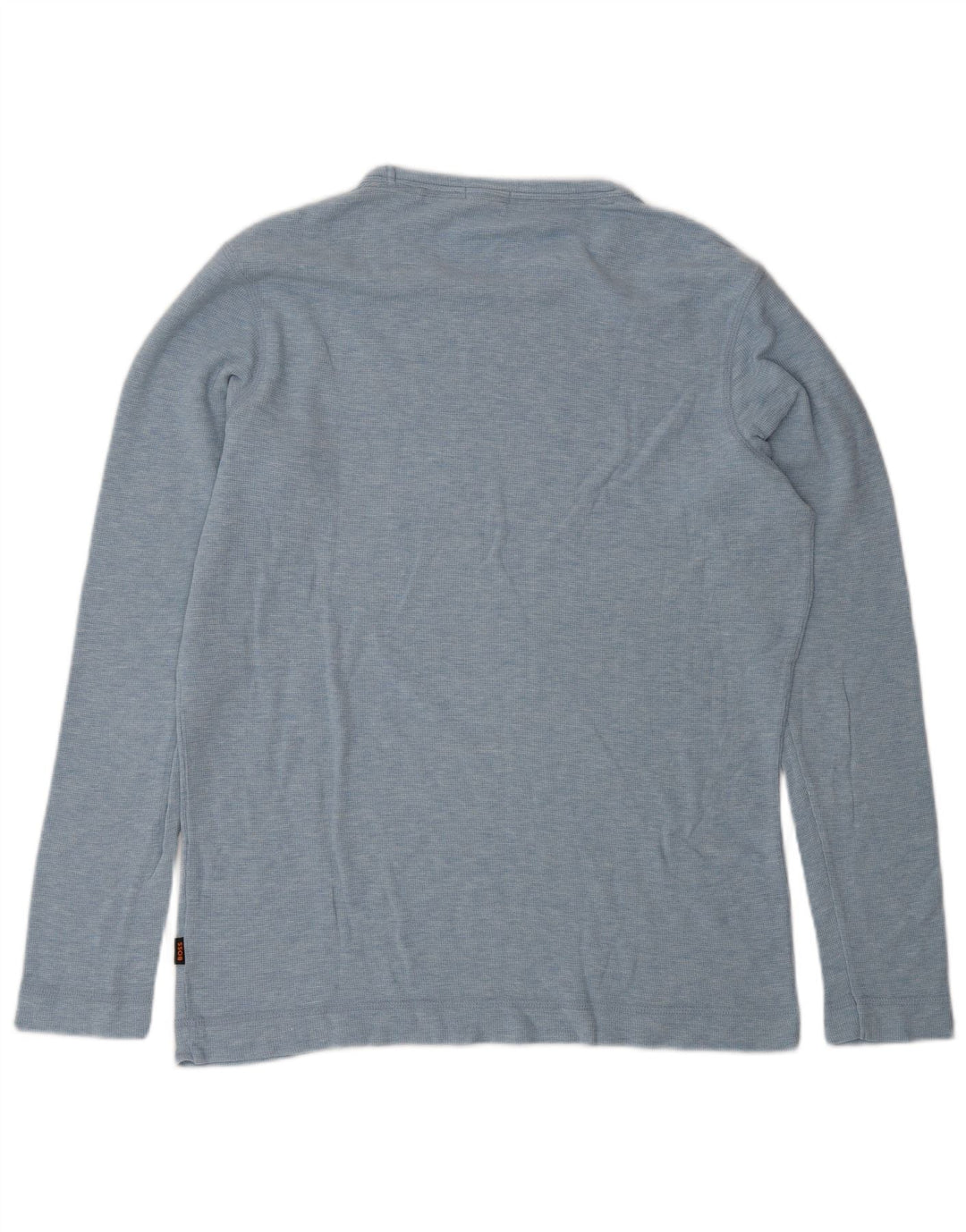 Hugo Boss Mens Slim Fit Top Long Sleeve Large Blue