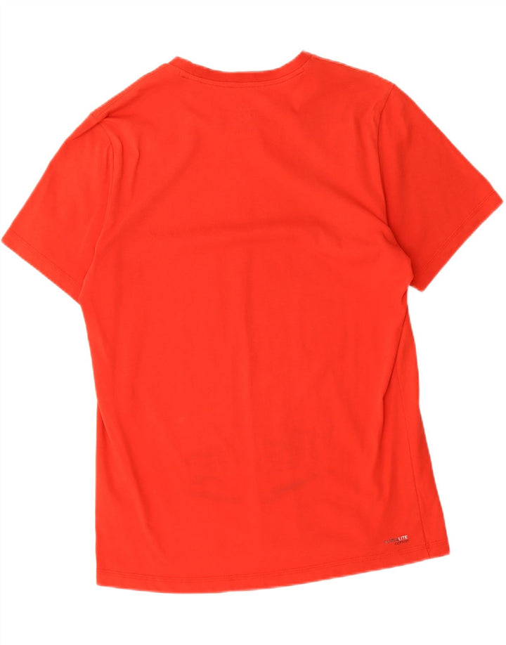 ADIDAS Mens Graphic T-Shirt Top Large Red Cotton