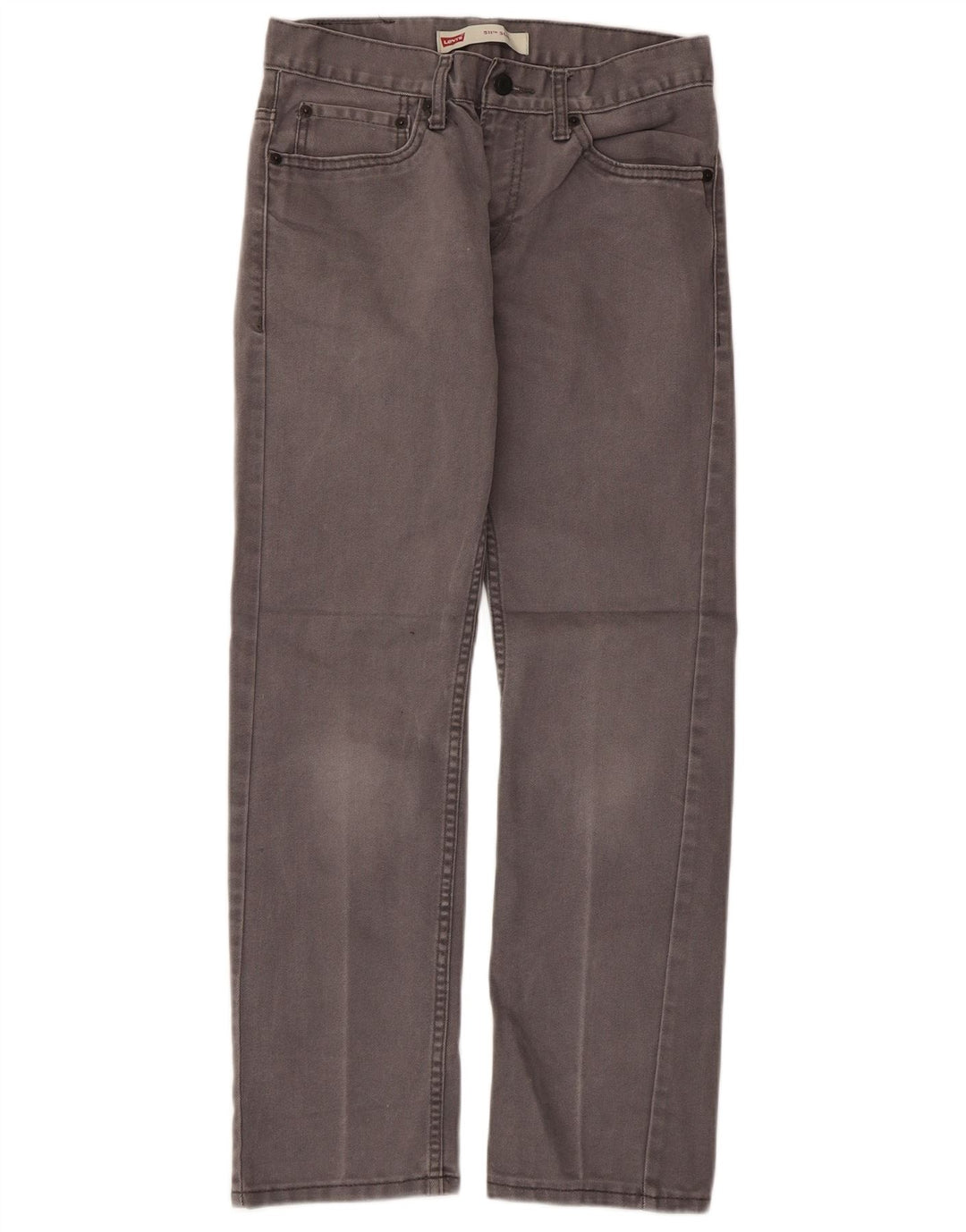 Levi's Boys 511 Slim Jeans 15-16 Years W28 L28 Grey Cotton