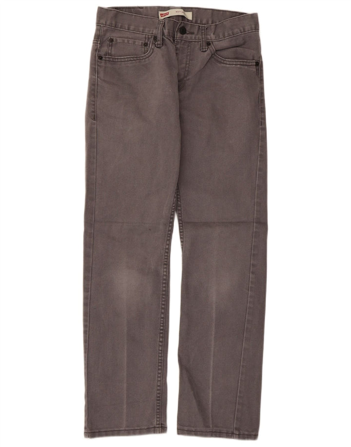 Levi's Boys 511 Slim Jeans 15-16 Years W28 L28 Grey Cotton