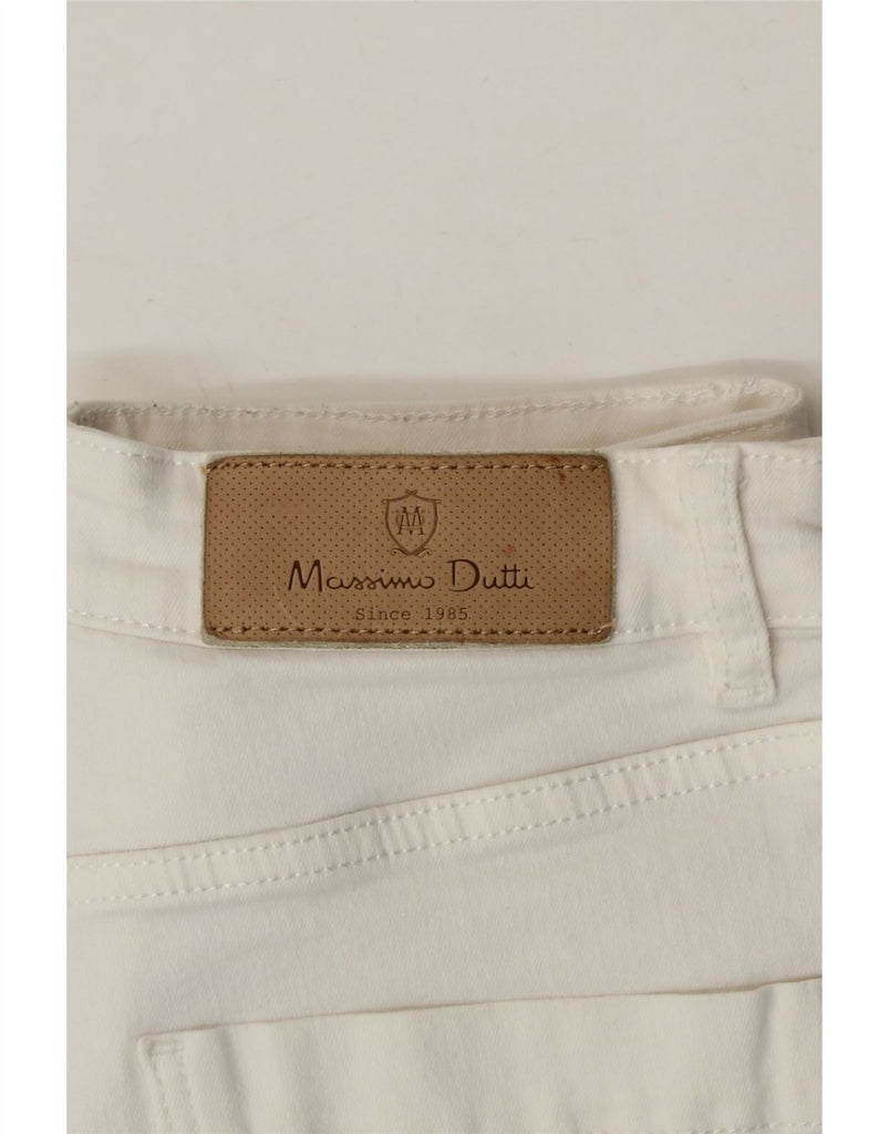 MASSIMO DUTTI Womens Bootcut Jeans EU 36 XS W26 L25 White Vintage Massimo Dutti and Second-Hand Massimo Dutti from Messina Hembry 