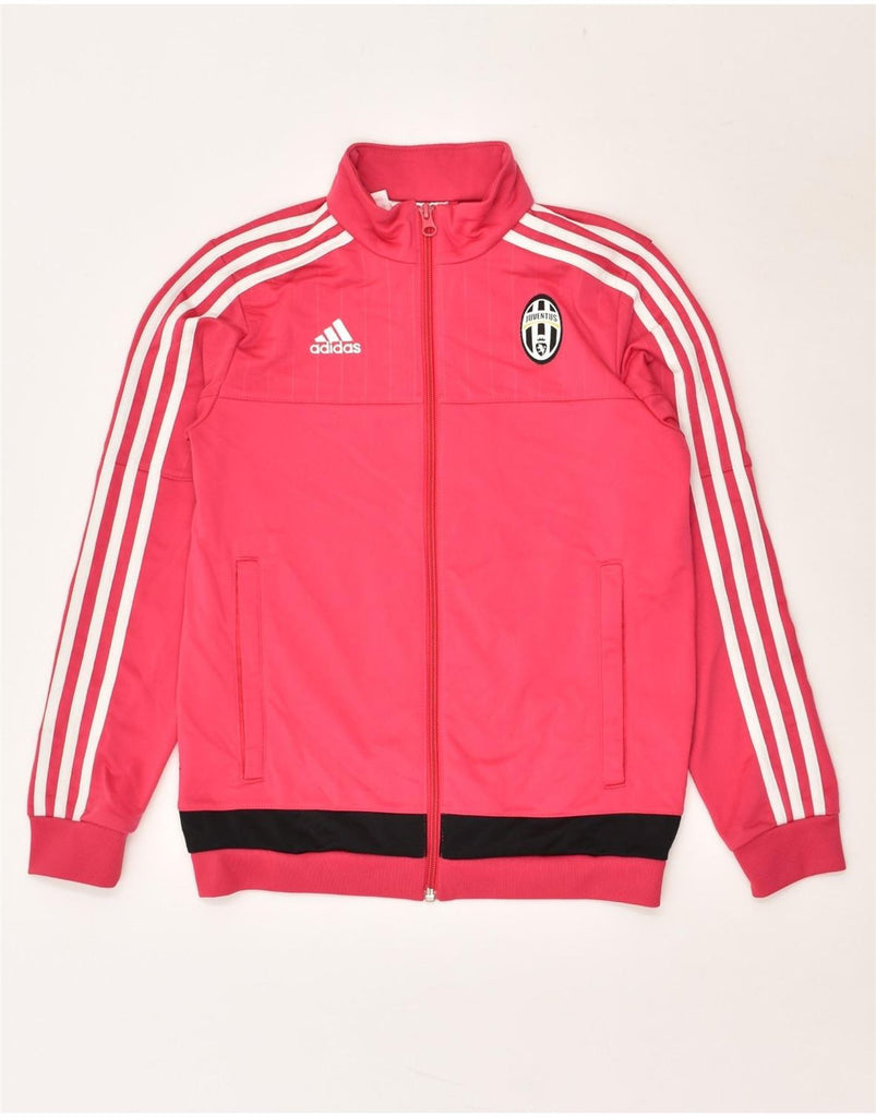 ADIDAS Girls Tracksuit Top Jacket 11-12 Years Pink Polyester | Vintage Adidas | Thrift | Second-Hand Adidas | Used Clothing | Messina Hembry 