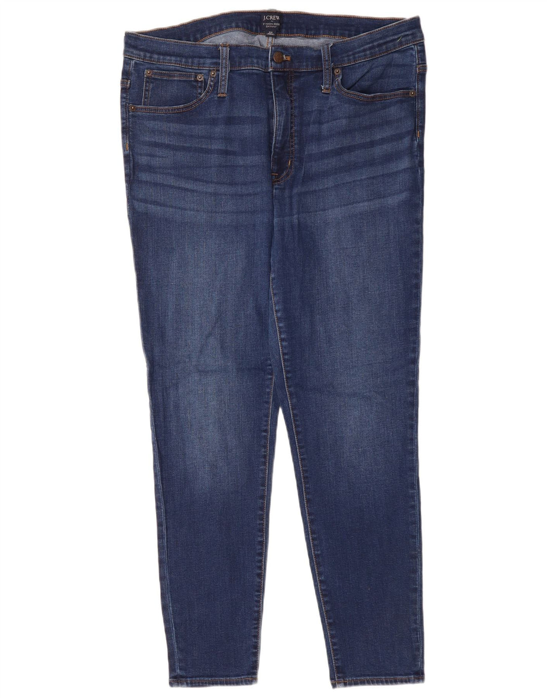 J. CREW Womens High Rise Skinny Jeans W33 L28 Blue