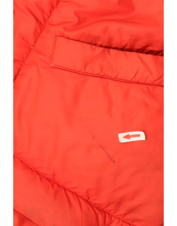 Ciesse Piumini Mens Hooded Padded Jacket IT 48/50 Medium Red Polyamide