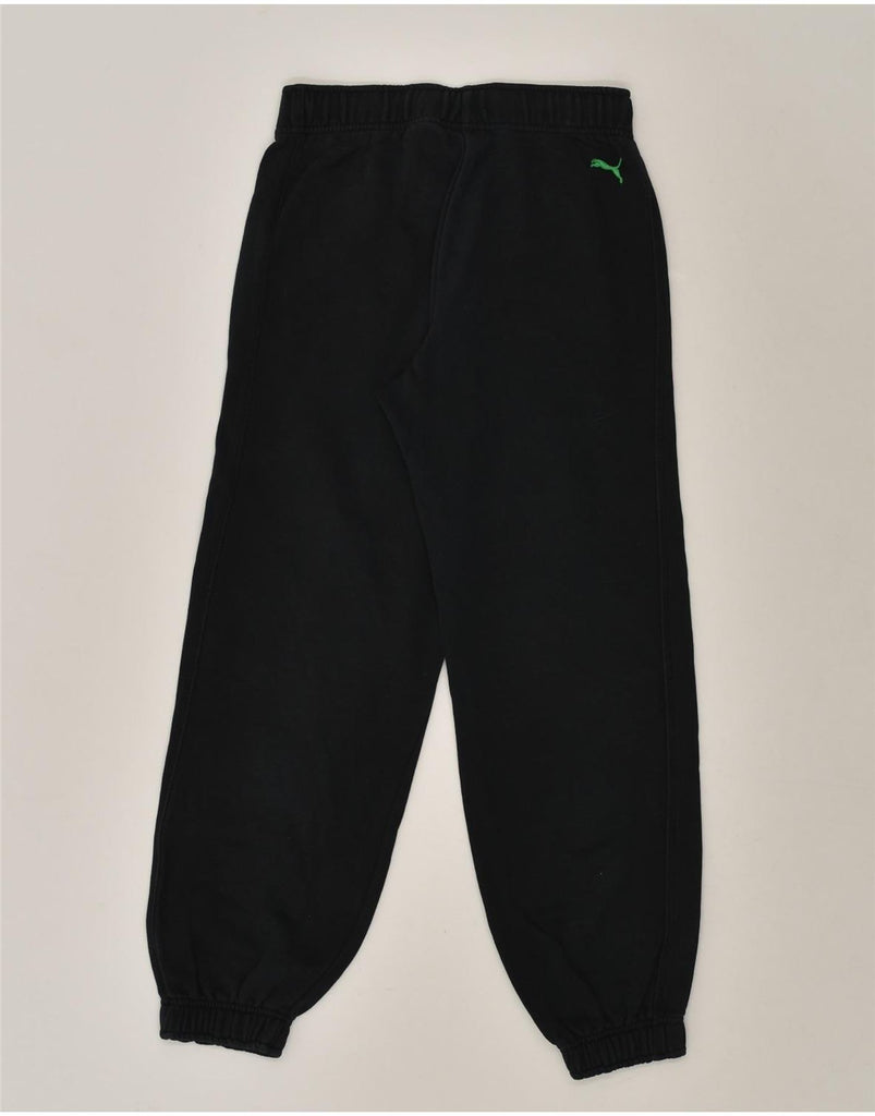 PUMA Boys Tracksuit Trousers Joggers 11-12 Years Black | Vintage Puma | Thrift | Second-Hand Puma | Used Clothing | Messina Hembry 