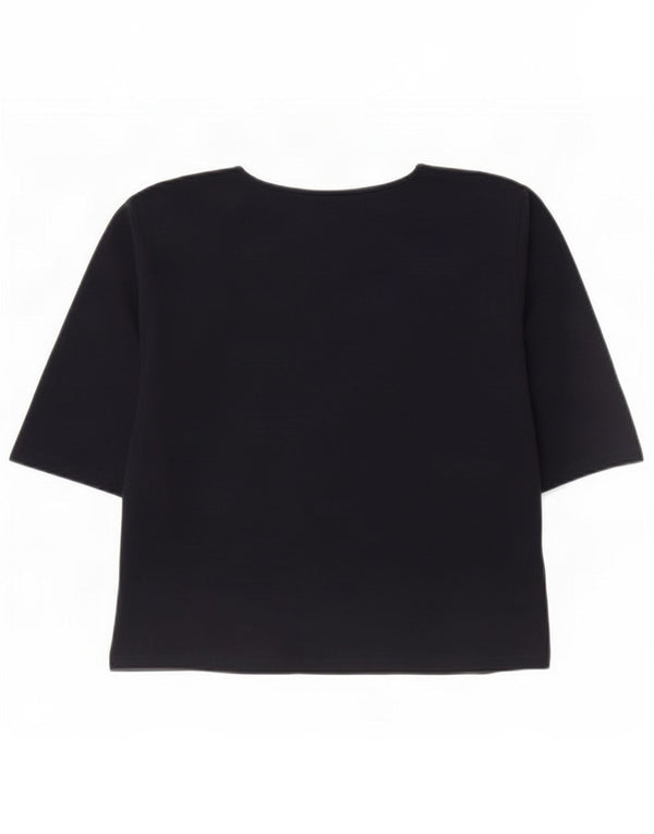 Ralph Lauren Womens T-Shirt Top UK 18 XL Navy Blue Cotton