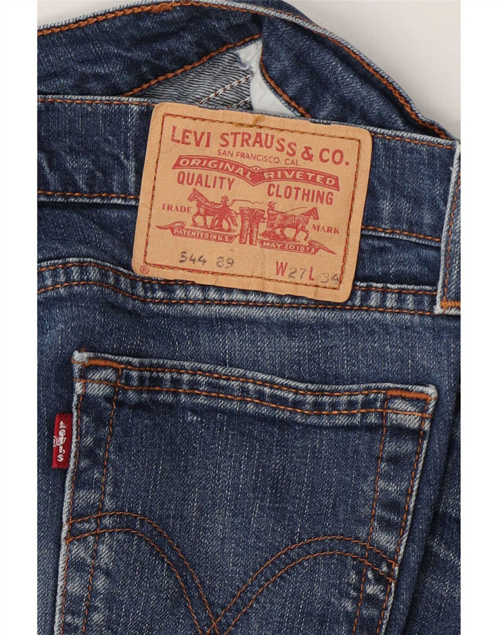 Levi's Womens 544 Bootcut Jeans W27 L28 Blue
