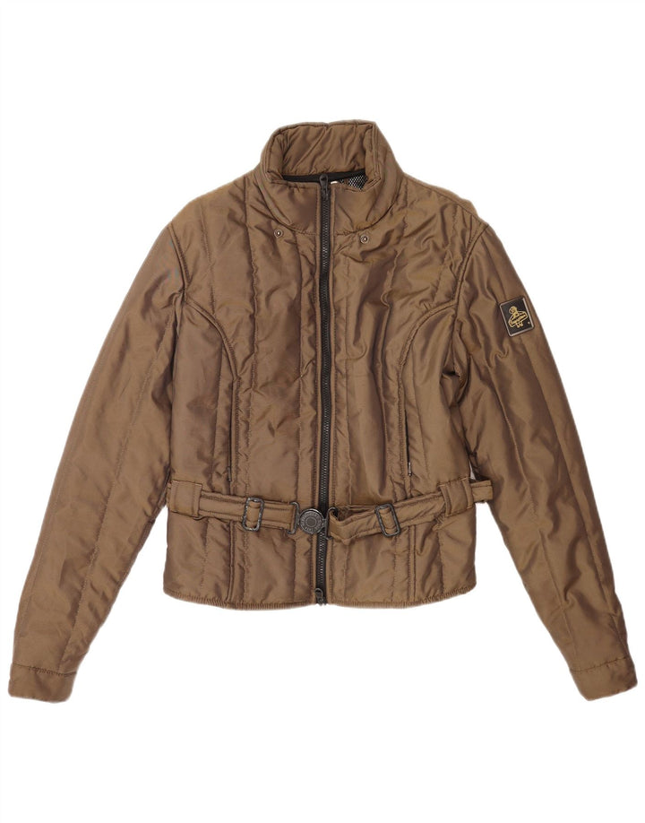 Refrigiwear Womens Sixty spa Oversized Padded Jacket UK 10 Small Brown