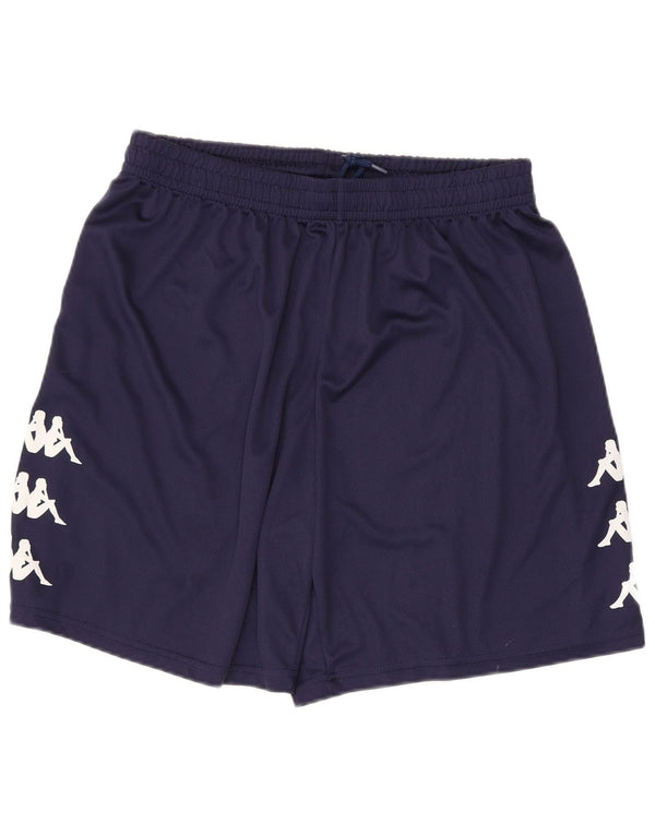Kappa Mens Graphic Sport Shorts XL Navy Blue