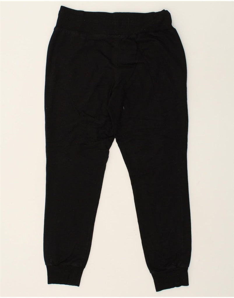 O'NEILL Womens Tracksuit Trousers Joggers UK 8 Small Black Cotton | Vintage O'Neill | Thrift | Second-Hand O'Neill | Used Clothing | Messina Hembry 