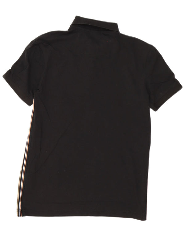 Hugo Boss Mens Regular Fit Polo Shirt XS Black Cotton