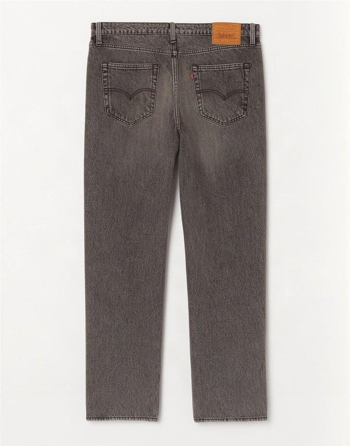 Levi's Mens 502 Tapered Jeans W33 L32 Grey Cotton