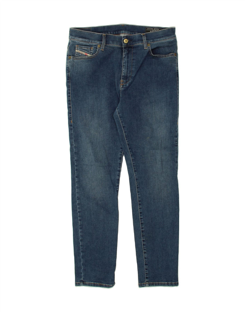 DIESEL Womens D-Roisin Super Skinny Jeans W30 L30 Blue Cotton Vintage Diesel and Second-Hand Diesel from Messina Hembry 