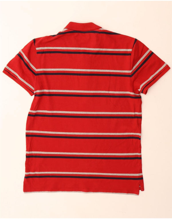 Champion Mens Polo Shirt XL Red Striped