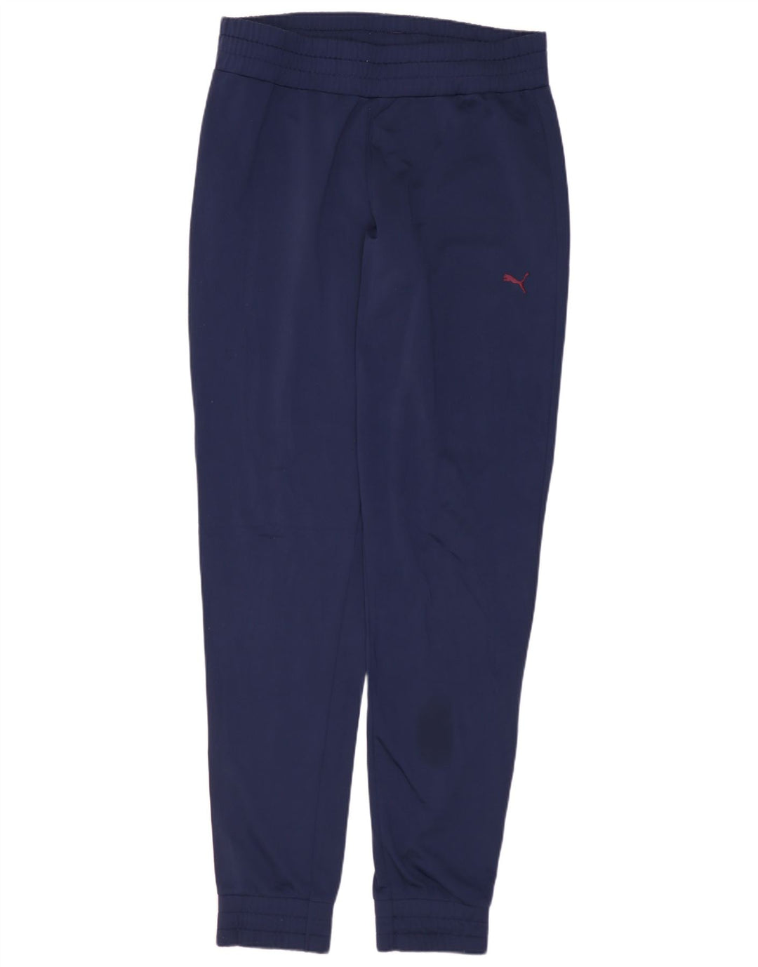 PUMA Womens Tracksuit Trousers Joggers UK 12 Medium Navy Blue Polyester