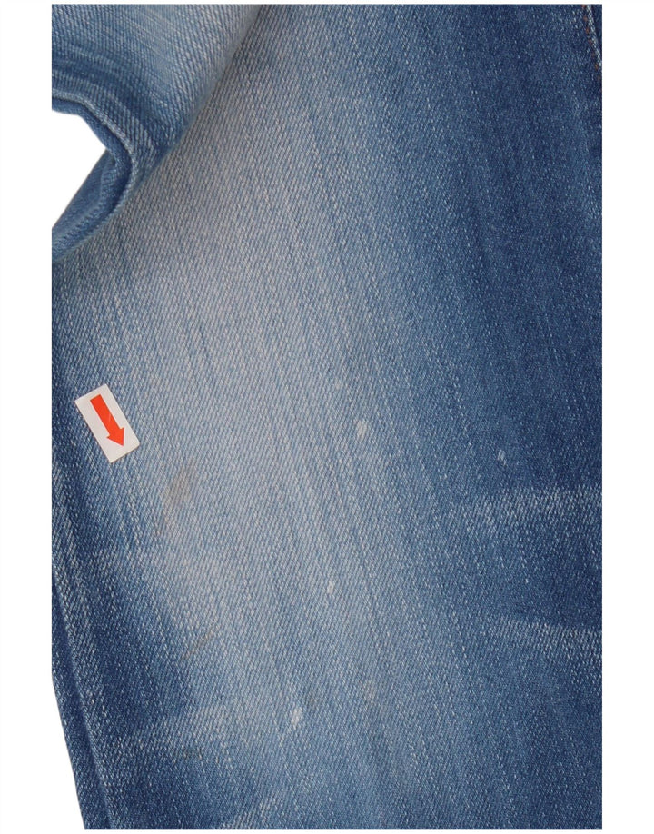 Diesel Womens Bootzee Slim Bootcut Jeans W25 L30 Blue Cotton