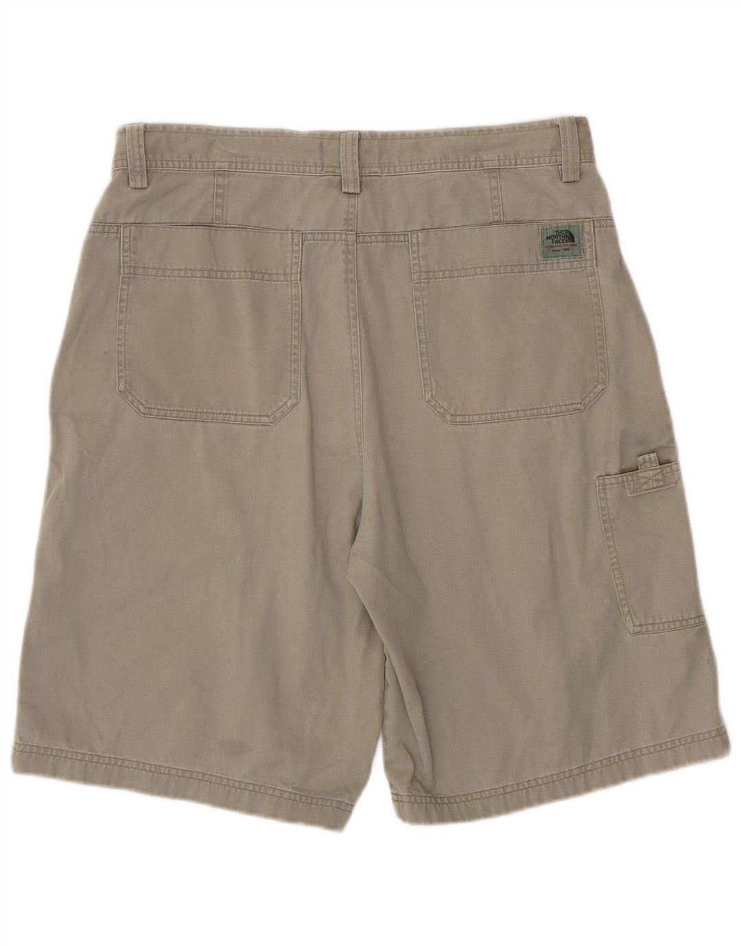 The North Face Mens Cargo Shorts W34 Large Grey Cotton