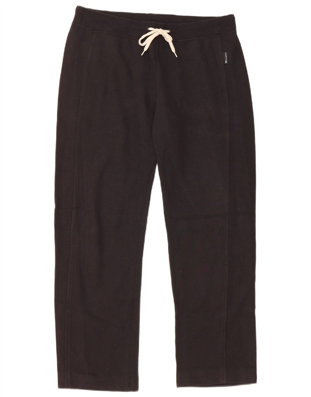 Champion Mens Tracksuit Trousers Large Black Cotton