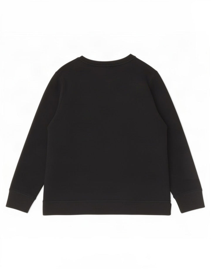 Gap Womens Graphic Sweatshirt Jumper UK 14 Medium Black Cotton