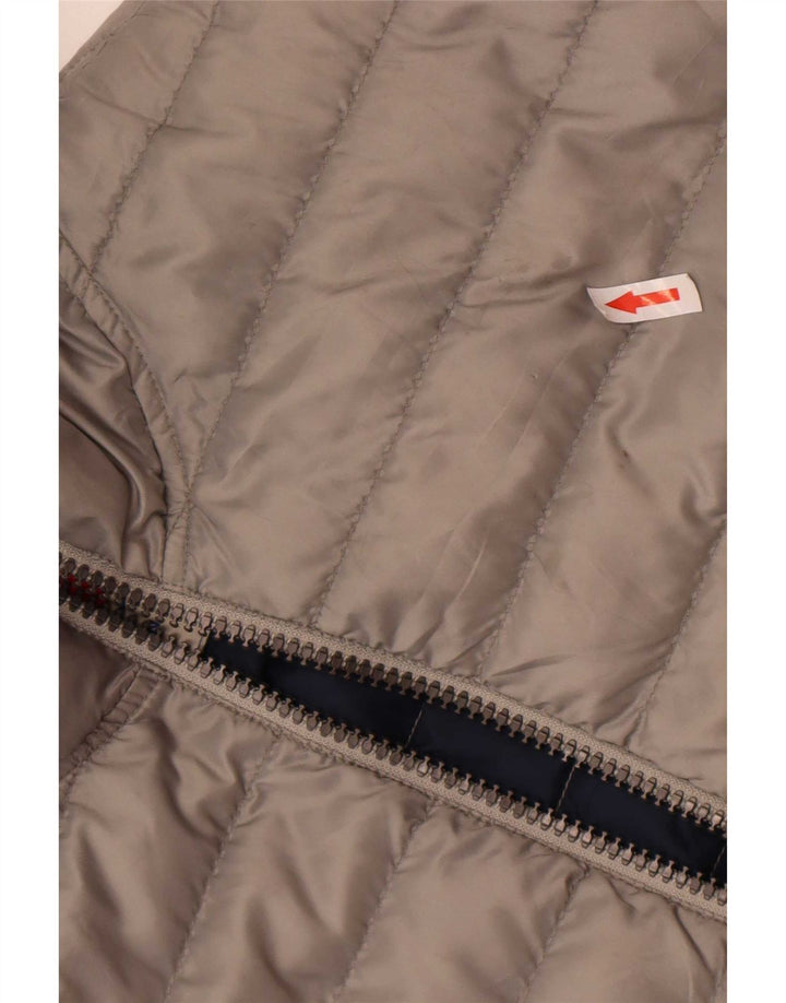 Colmar Mens Hooded Padded Jacket IT 48 Medium Grey Polyester