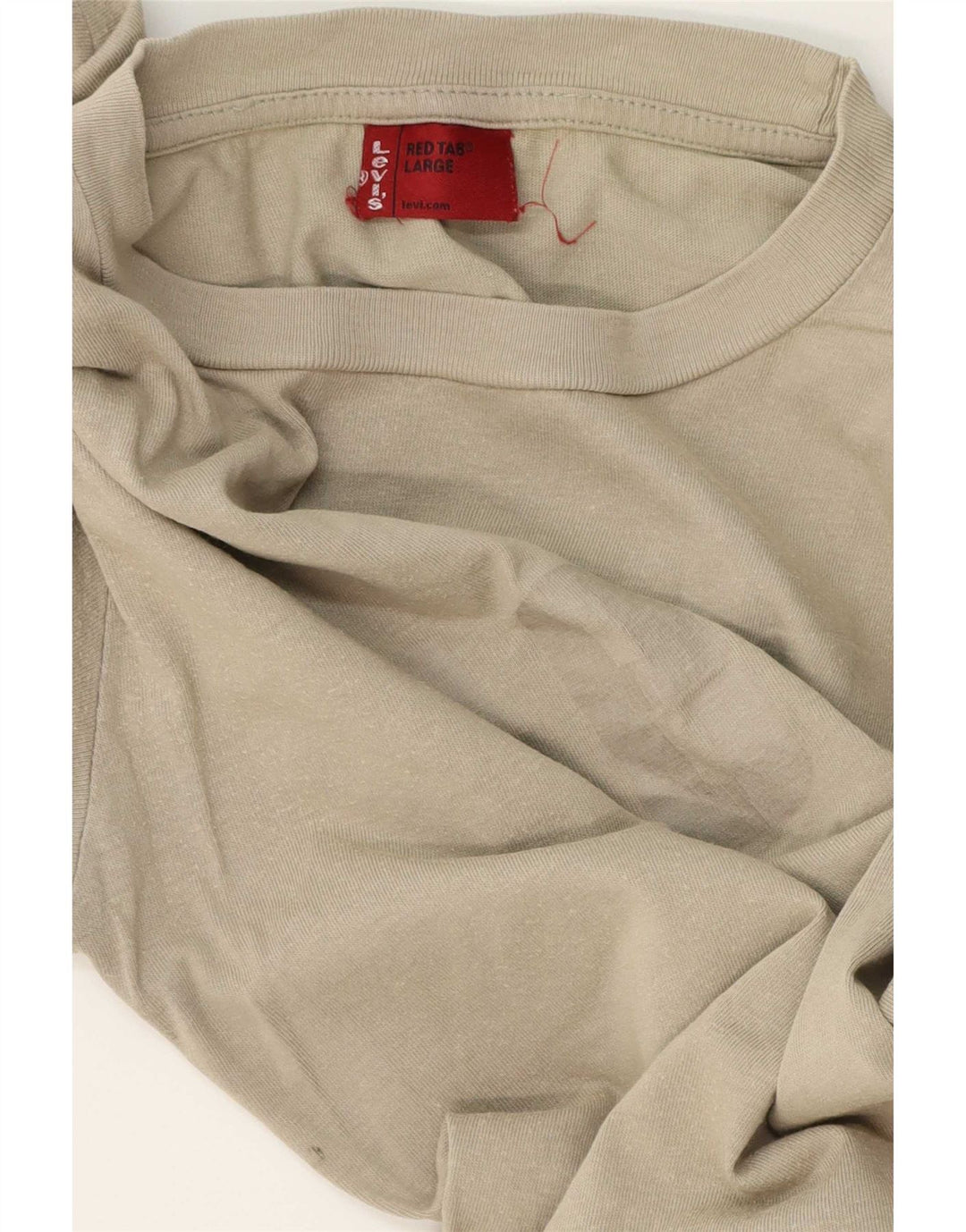 Levi's Mens Top Long Sleeve Large Khaki