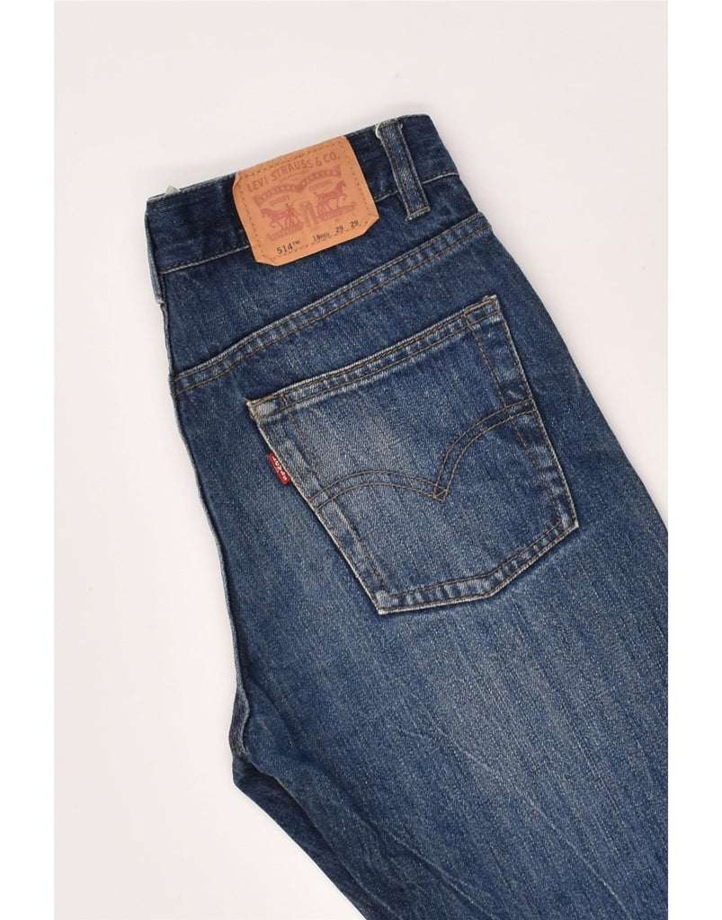 LEVI'S Girls 514 Straight Jeans 15-16 Years W29 L29 Blue Cotton | Vintage Levi's | Thrift | Second-Hand Levi's | Used Clothing | Messina Hembry 