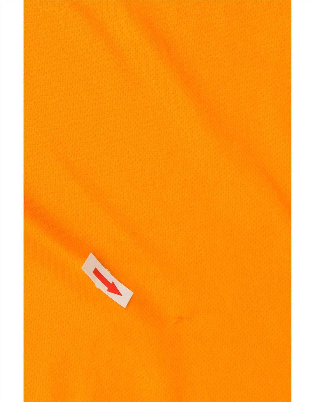 Adidas Mens T-Shirt Top Medium Orange Colourblock