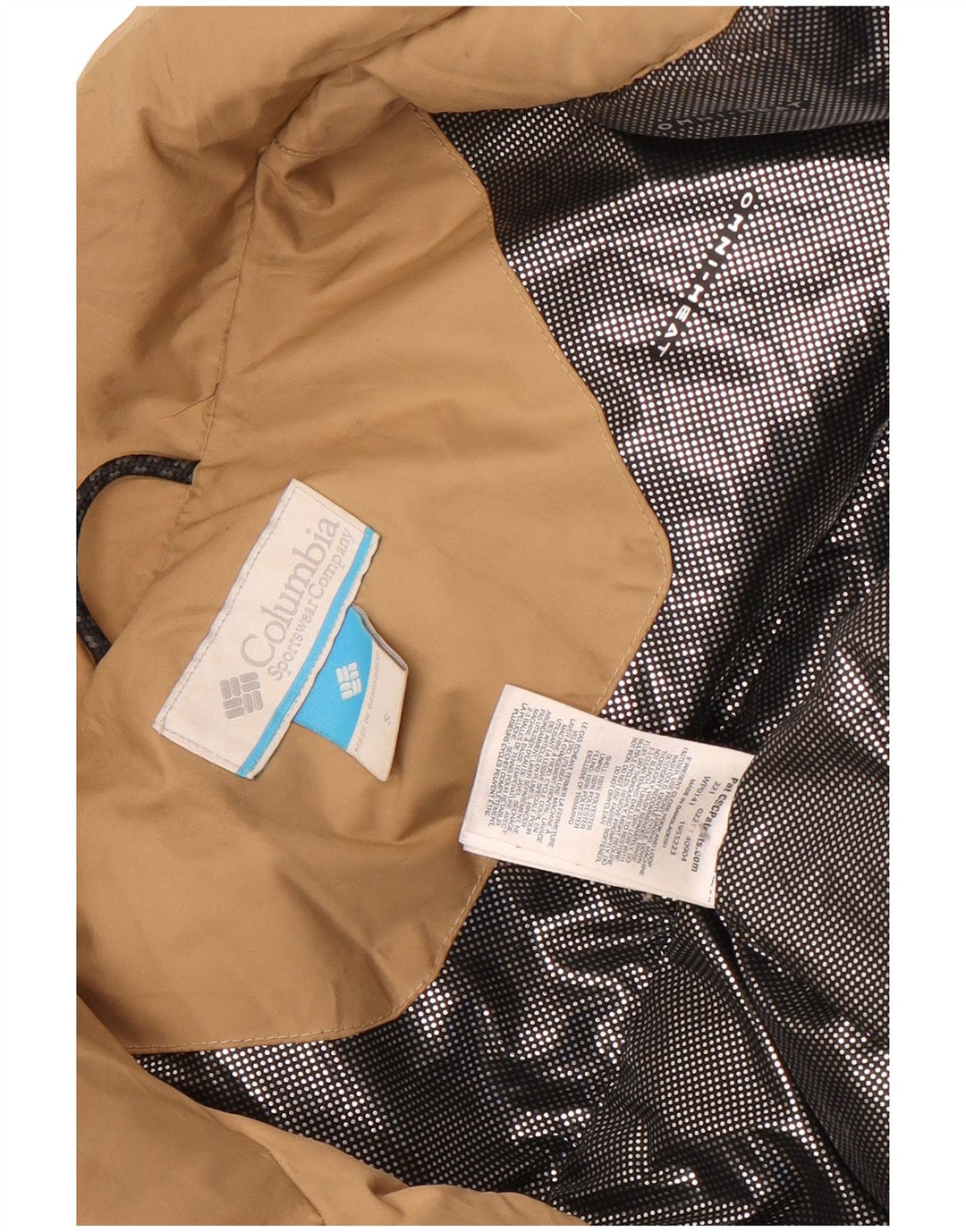 Columbia Womens Oversized Padded Jacket UK 10 Small Black Colourblock