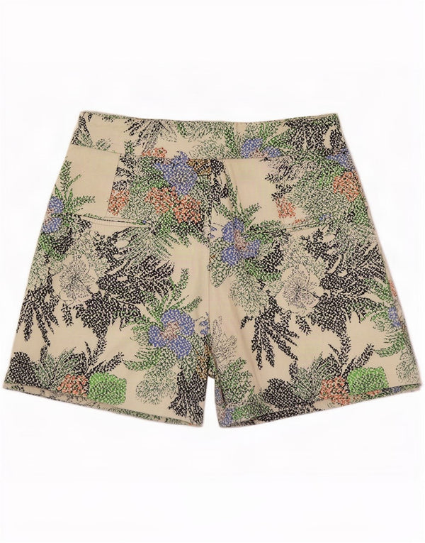 Zara Womens Casual Shorts Medium W28 Multicoloured Floral